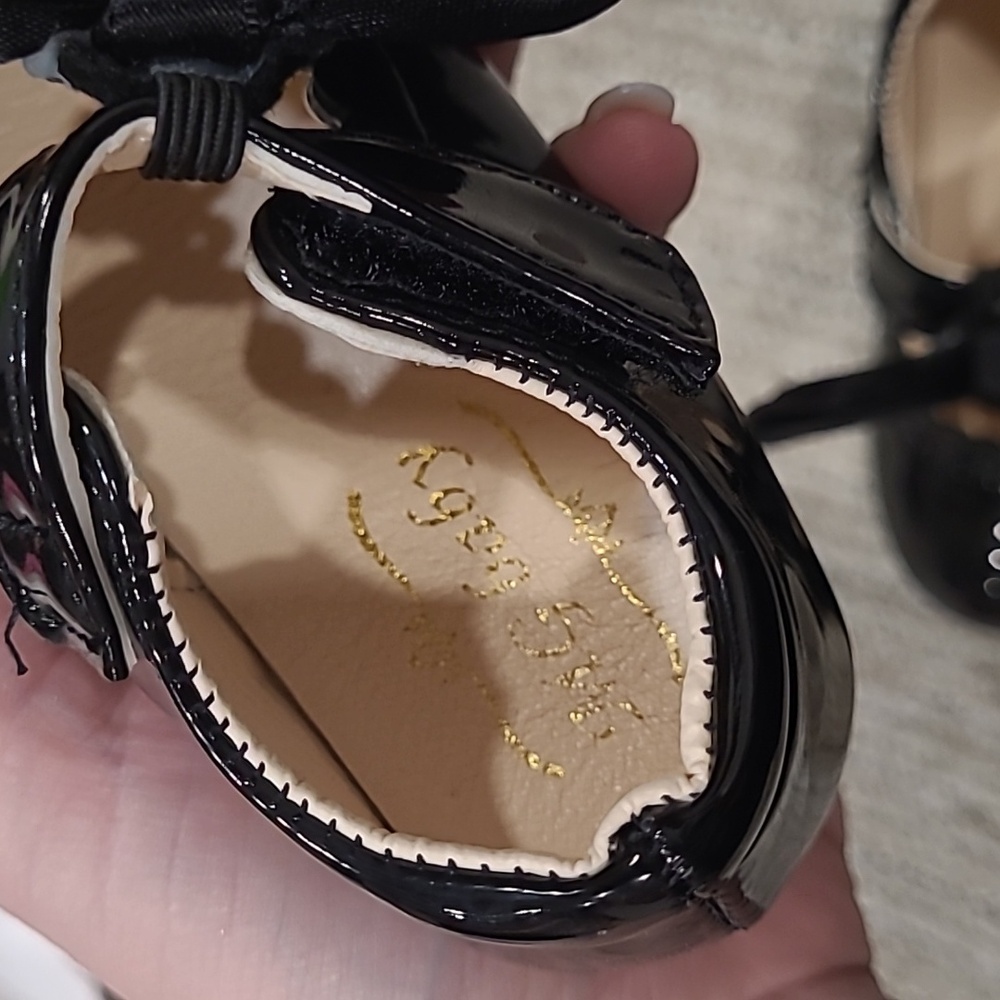 Black Baby Shoes - Picture 5 of 5